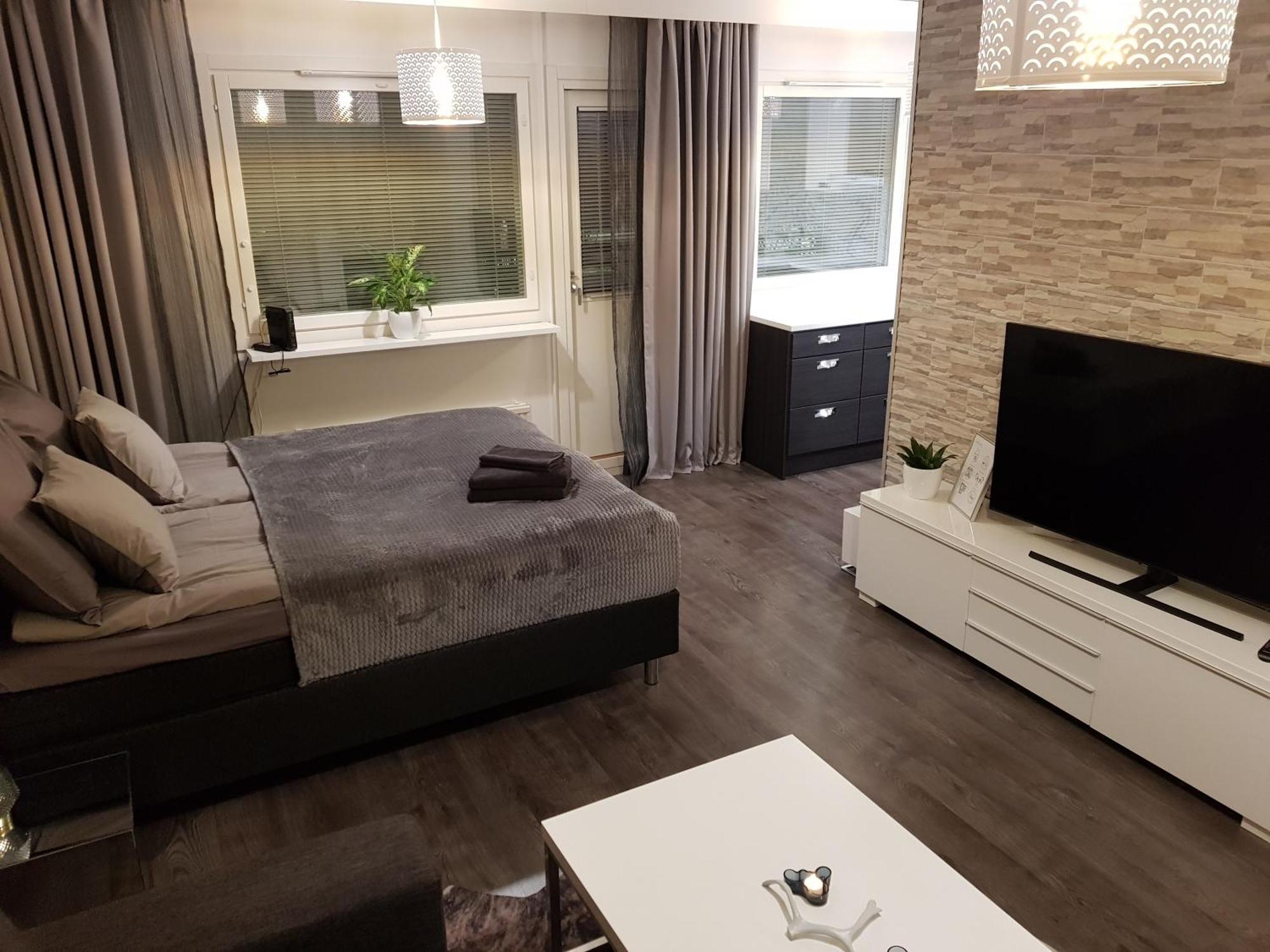 Vartiomaja - Beautiful Apartment Near Arktikum Rovaniemi Zewnętrze zdjęcie